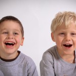 boys laughing